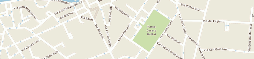 Mappa della impresa pussycat a LIVORNO