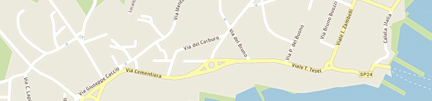 Mappa della impresa giglio serramenti a PORTOFERRAIO