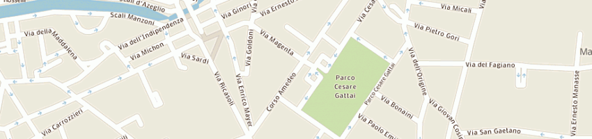 Mappa della impresa parisi virginia a LIVORNO