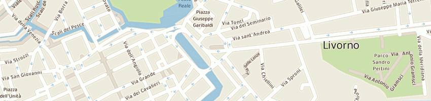 Mappa della impresa ni-hao di chen sheng a LIVORNO