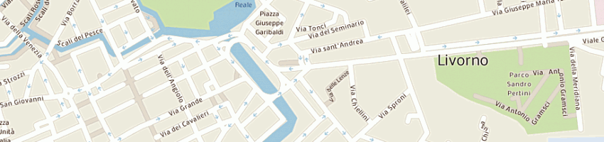 Mappa della impresa baldi rita a LIVORNO