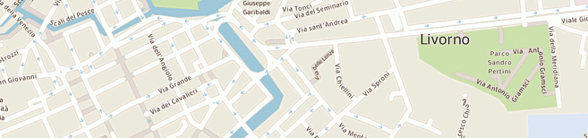 Mappa della impresa baracchino alessandro a LIVORNO
