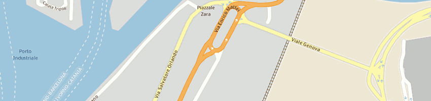Mappa della impresa mariter (srl) a LIVORNO
