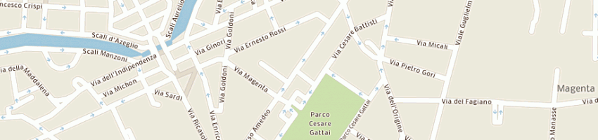 Mappa della impresa il terzo fuoco di scampuddu francesca a LIVORNO