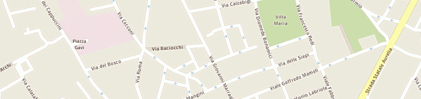 Mappa della impresa polisport di stasi tl e c snc a LIVORNO