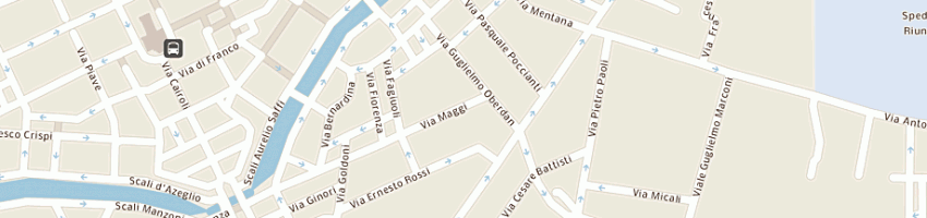 Mappa della impresa centro uffici (snc) a LIVORNO