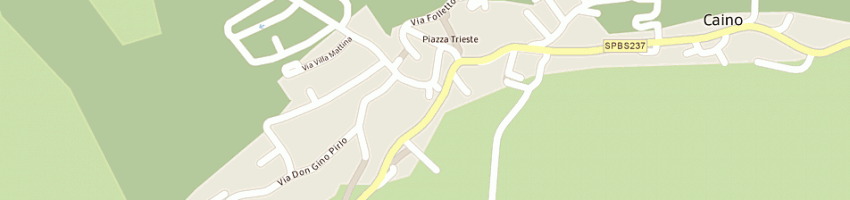 Mappa della impresa comune di caino a CAINO
