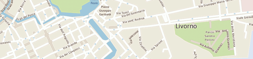 Mappa della impresa martini fabrizio a LIVORNO