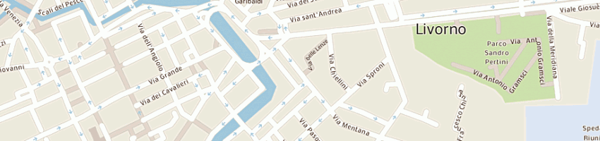 Mappa della impresa ricci tommaso a LIVORNO