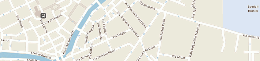 Mappa della impresa ciucci pierluigi a LIVORNO