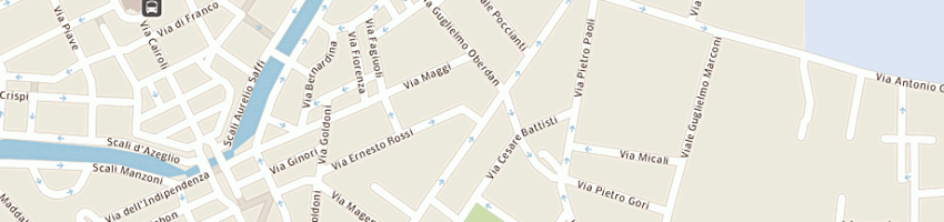 Mappa della impresa marco hi - fi car di forapianti m a LIVORNO