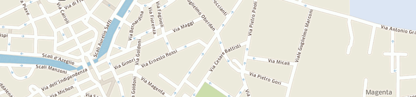 Mappa della impresa tecnoinformatica srl a LIVORNO