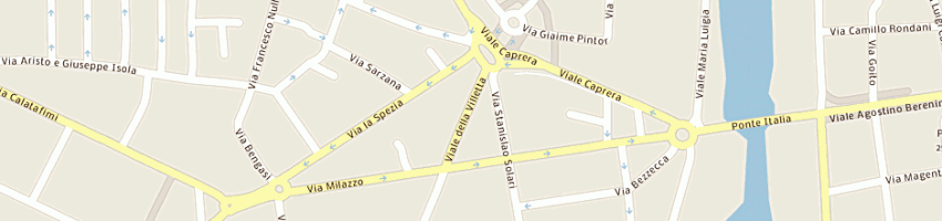 Mappa della impresa credito emiliano spa a PARMA