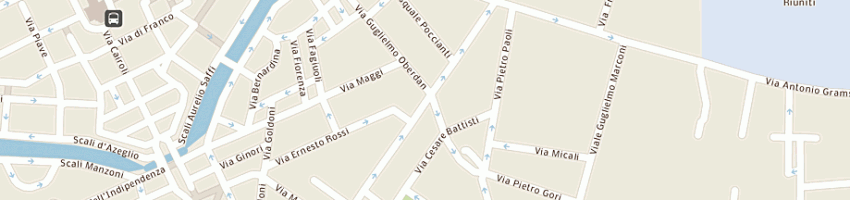 Mappa della impresa falorni a LIVORNO