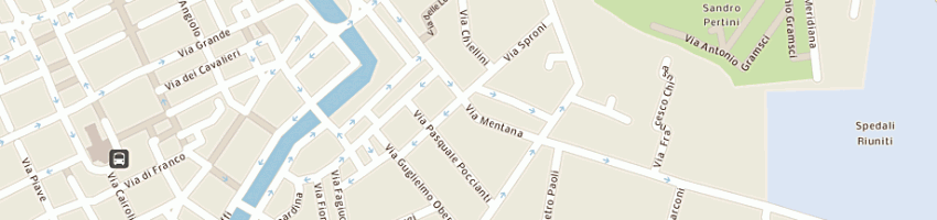 Mappa della impresa regoli giacomo a LIVORNO