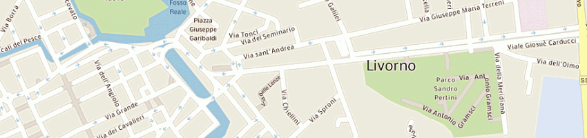Mappa della impresa caffetteria jakey j a LIVORNO