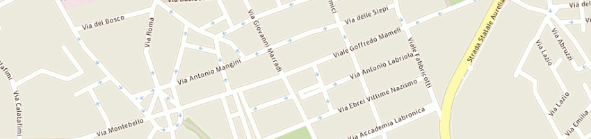 Mappa della impresa marisa a LIVORNO