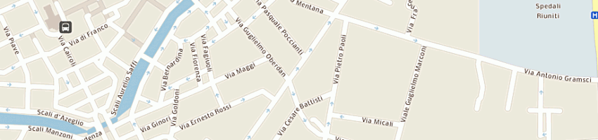 Mappa della impresa douiri faiza a LIVORNO