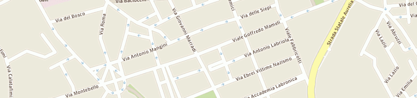 Mappa della impresa magidi - tappeti a LIVORNO