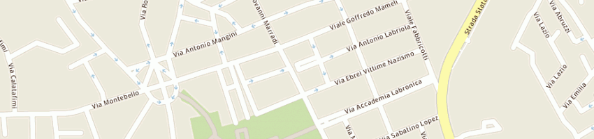 Mappa della impresa agresti michele a LIVORNO