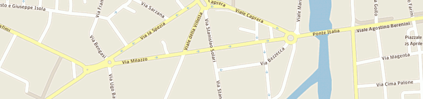 Mappa della impresa bertocchi severino a PARMA