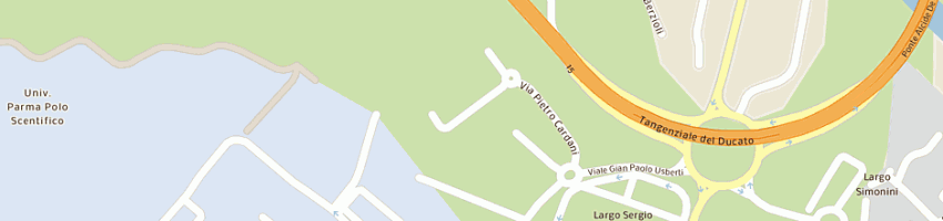 Mappa della impresa greentime srl a PARMA