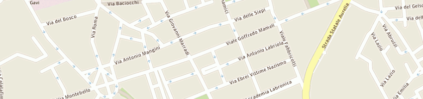 Mappa della impresa lubrano david a LIVORNO