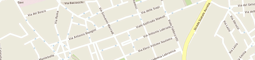 Mappa della impresa di batte nedo a LIVORNO