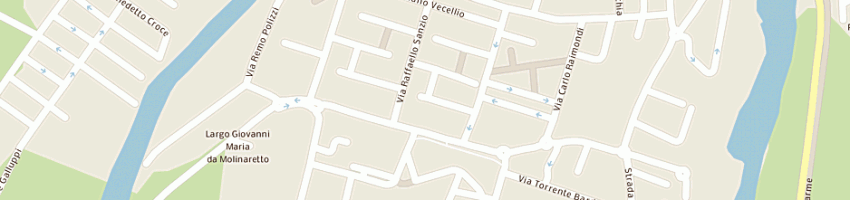 Mappa della impresa conforti enrico a PARMA