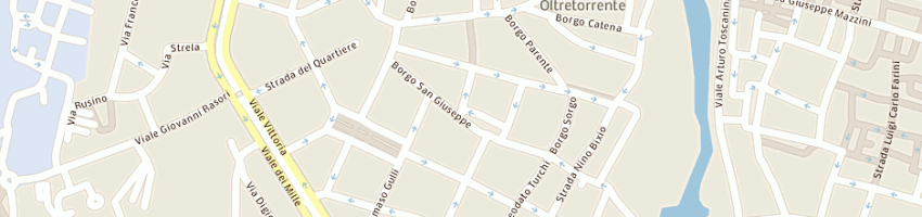Mappa della impresa galloni luce snc a PARMA