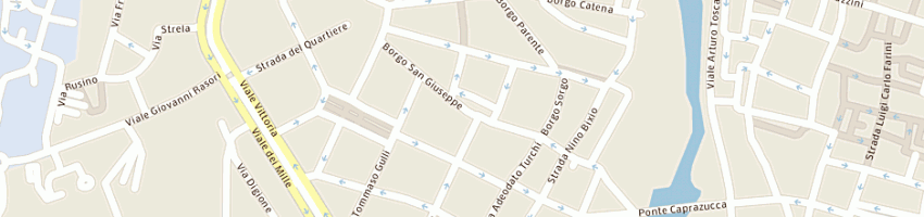 Mappa della impresa manfredini matteo a PARMA
