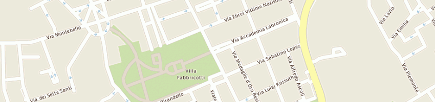 Mappa della impresa manca pier luigi a LIVORNO