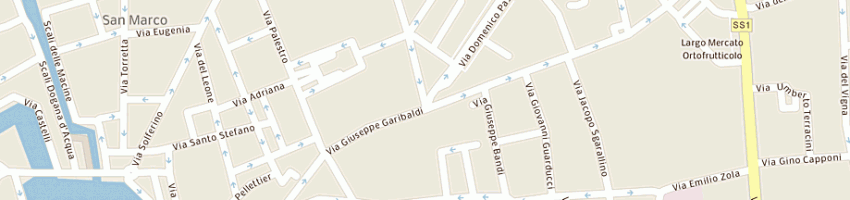 Mappa della impresa bitossi andrea a LIVORNO