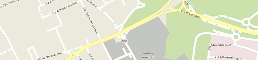 Mappa della impresa polizia di stato - ufficio del personale a LIVORNO