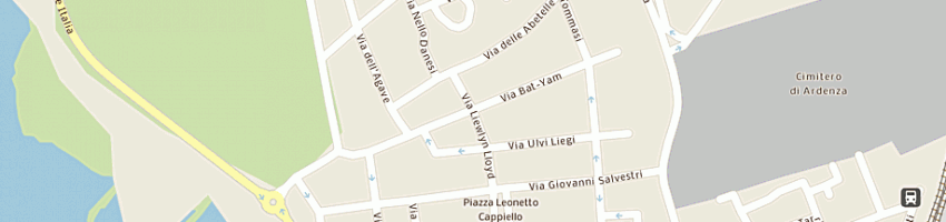 Mappa della impresa rag traversa andrea a LIVORNO