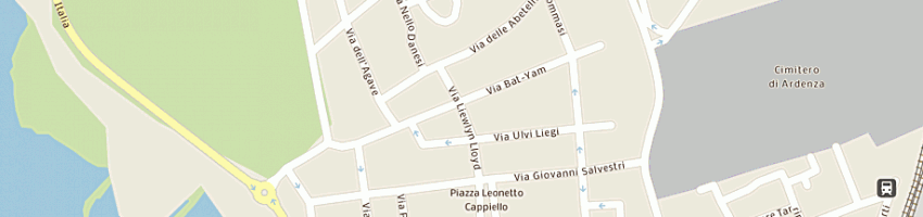 Mappa della impresa mibelli massimo a LIVORNO