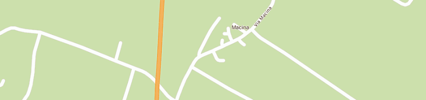 Mappa della impresa trattoria la macina di castenedolo a CASTENEDOLO