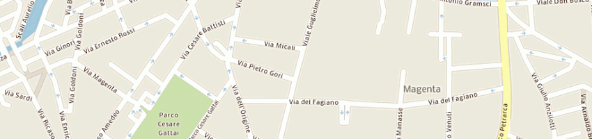 Mappa della impresa autofficina sireci giuseppe a LIVORNO