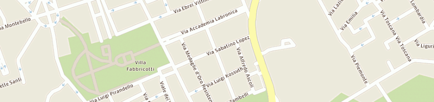 Mappa della impresa rim srl a LIVORNO
