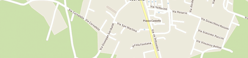 Mappa della impresa francio rino a ISORELLA
