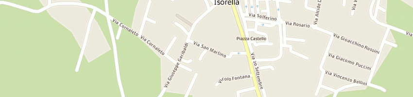 Mappa della impresa regonaschi roberto a ISORELLA