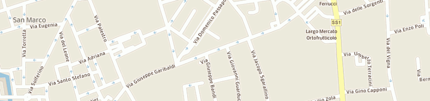Mappa della impresa motoservice di giorgi massimo a LIVORNO