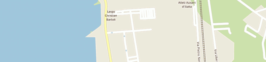 Mappa della impresa secor di alberto marinelli e c sas a LIVORNO