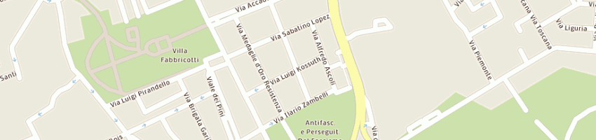 Mappa della impresa chimenti giovanna a LIVORNO