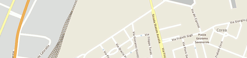 Mappa della impresa centro culturale massimo luschi a LIVORNO