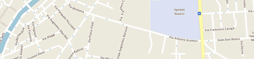 Mappa della impresa secom sncdi fenu elissa e c a LIVORNO