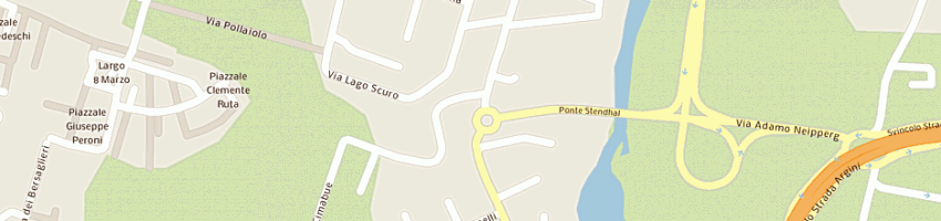 Mappa della impresa casanova a PARMA