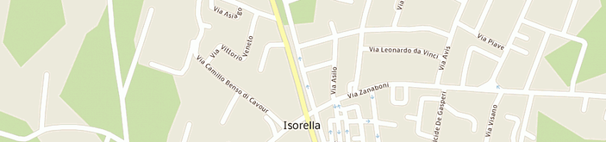 Mappa della impresa peri e spezia a ISORELLA