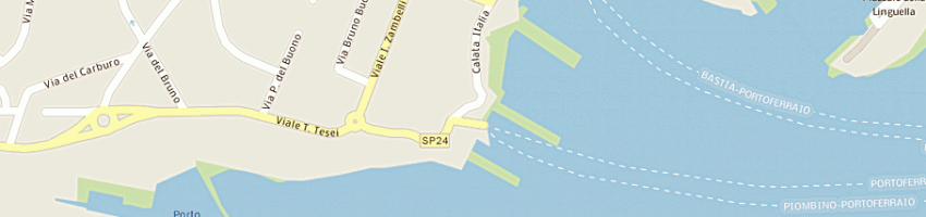 Mappa della impresa il jolly di santini eleonora e c snc a PORTOFERRAIO