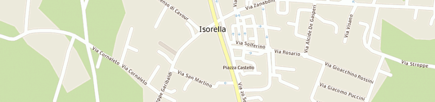 Mappa della impresa caldera gilberto a ISORELLA